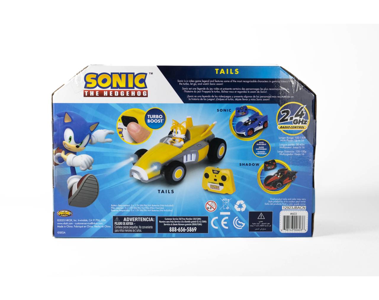 TAILS CARRO CONTROL