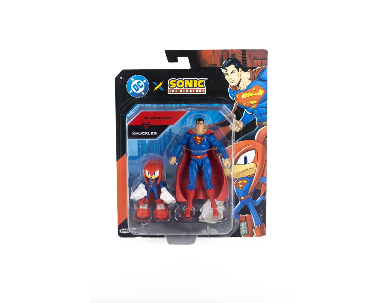 KNUCKLES &amp; SUPERMAN - DC COMICS SUPERMAN &amp; SONIC
