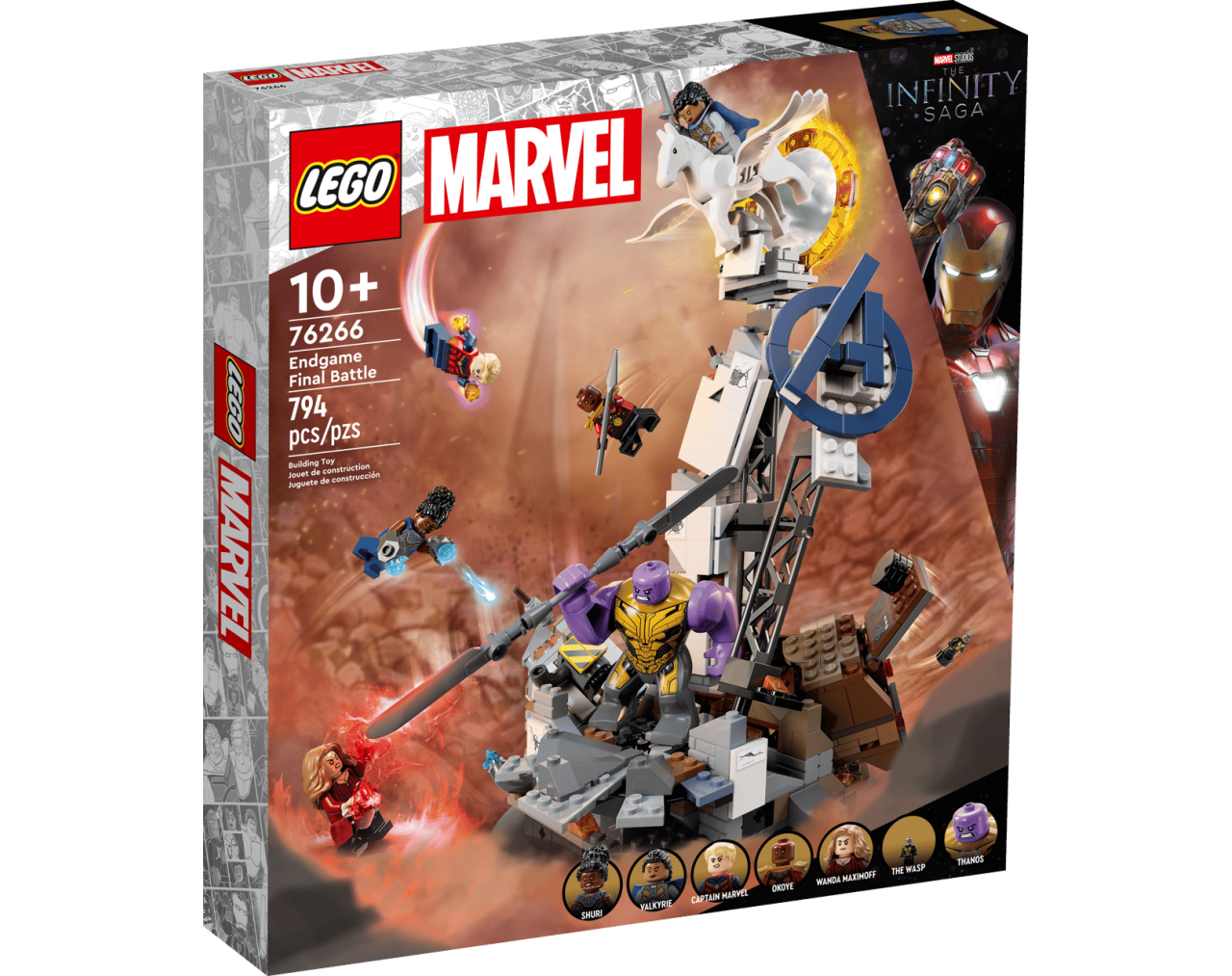 Batalla Final de Endgame Marvel #76266
