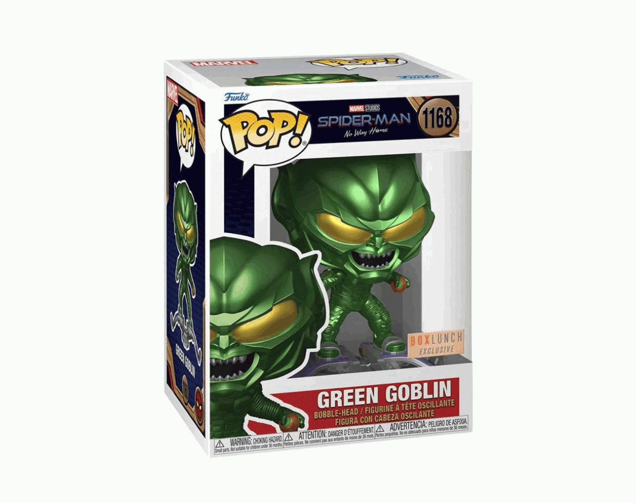 Funko Pop! Green Goblin - BoxLunch Exclusive (con armadura) - Spiderman No Way Home