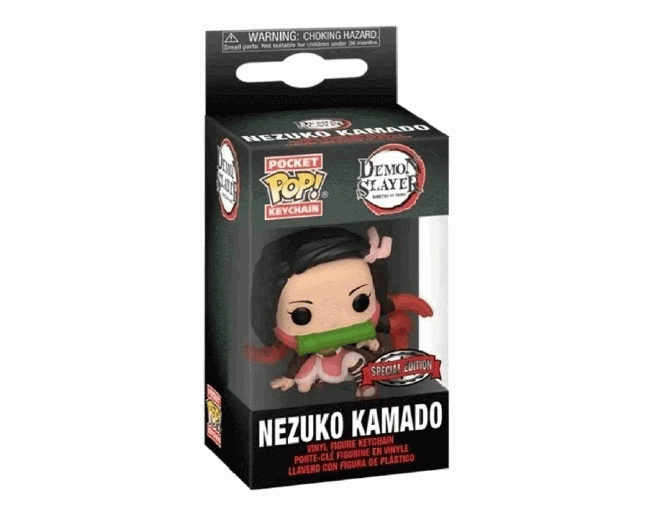 Llavero Nezuko Kamado - Demon Slayer - Pocket Pop!