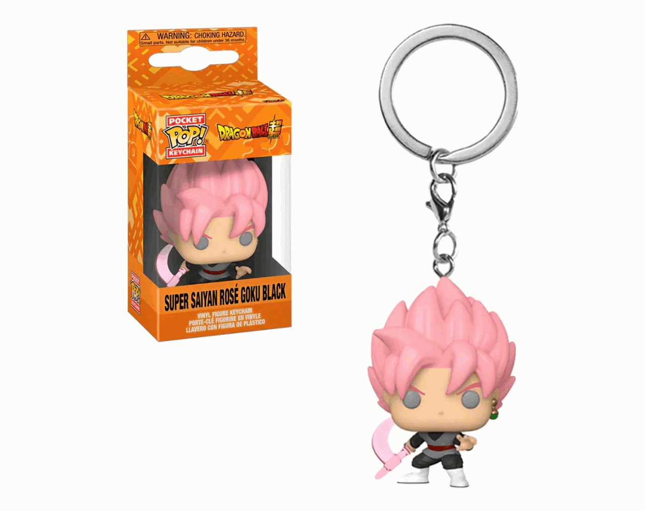 Llavero Super Saiyan Rose Goku Black (Glow) - Dragon Ball Z