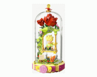 Set de construcción figurita Pantasy El Principito, Columpio de rosas (86322)