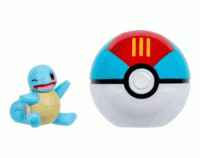 Pokémon Clip 'N' Go: Squirtle & Lure Ball - Jazwares