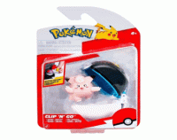 Pokémon Clip 'N' Go: Clefairy & Poké Ball - Jazwares